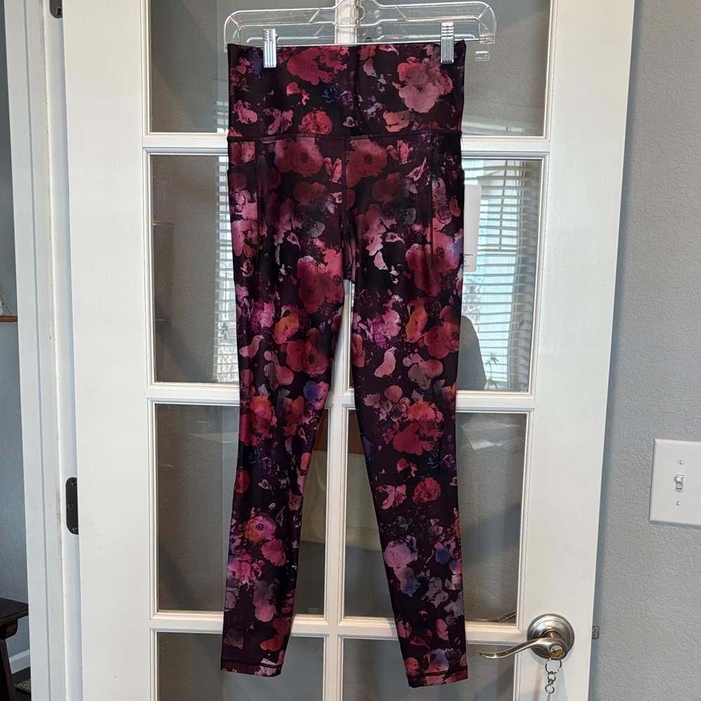 Athleta Floral Leggings -